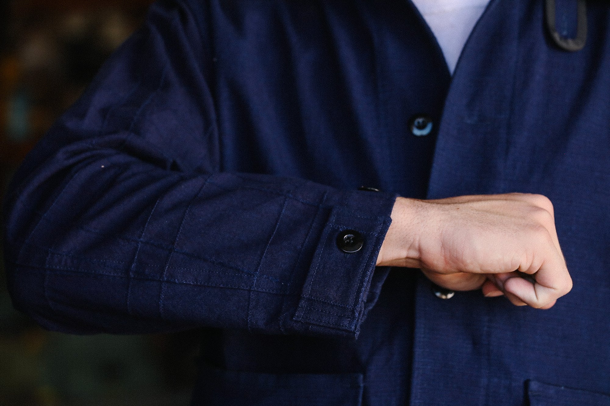 Bi-Blue Jacket- Natural Indigo (SJCJK25-YR)