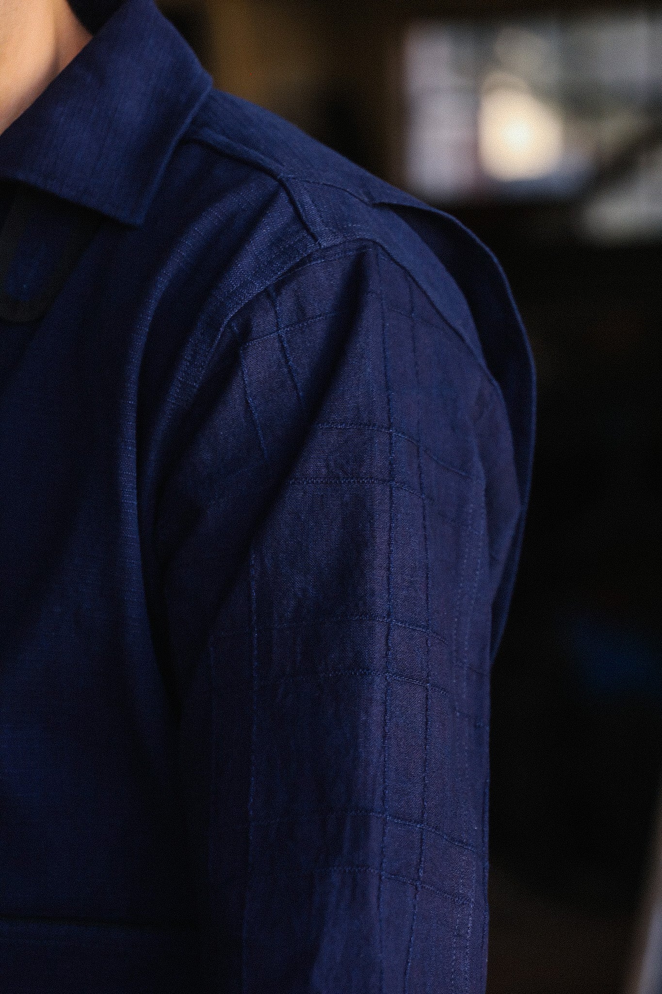 Bi-Blue Jacket- Natural Indigo (SJCJK25-YR)