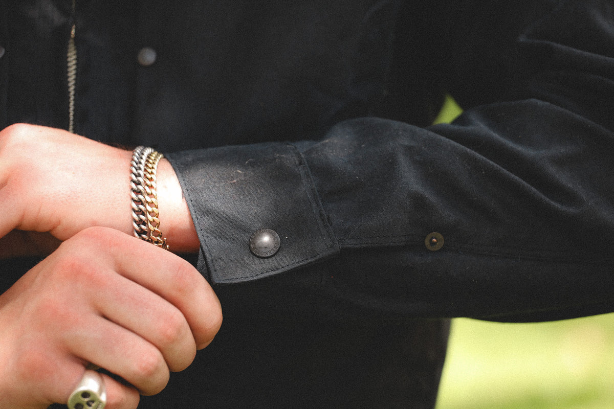 Freenote Cloth Faro Jacket Lined 10oz Canvas- Black