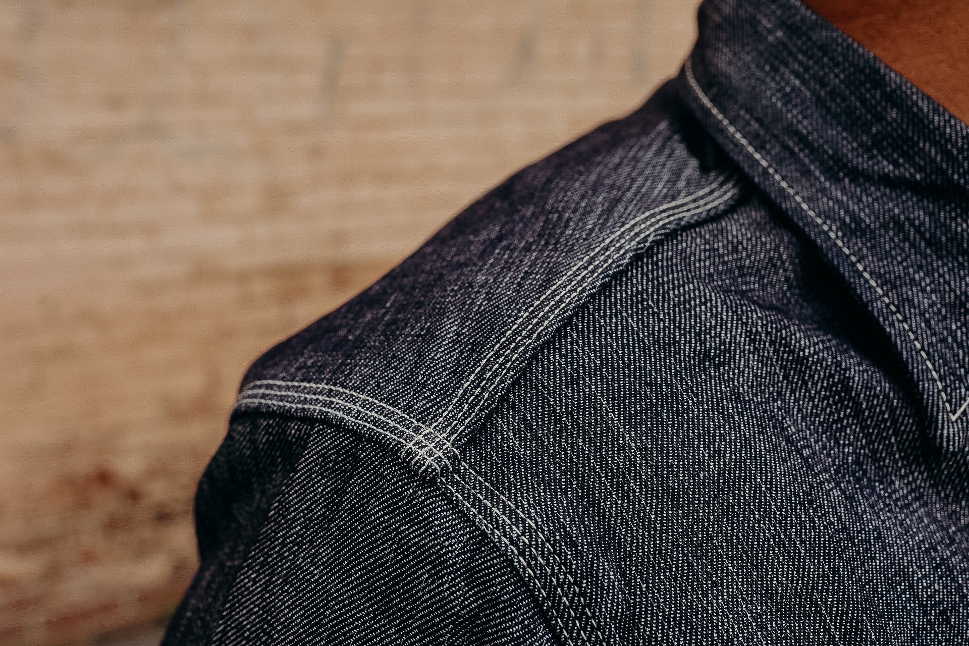 トップス Double Weave Twill Regular Collar Shirt Double Weave Twill Regular Collar Shirt | mark