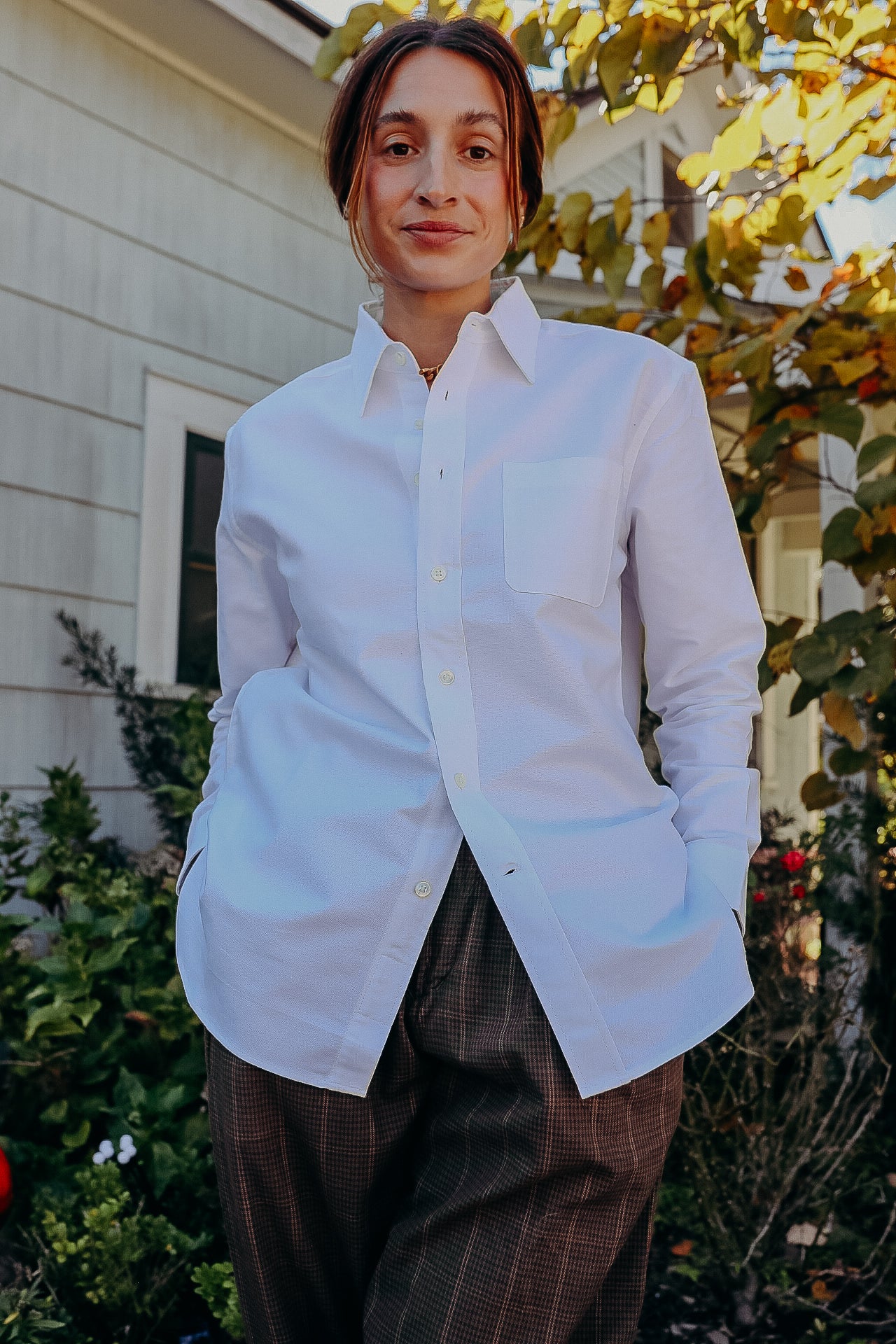 dress shirts for church ANM Church Shirt- White 3X