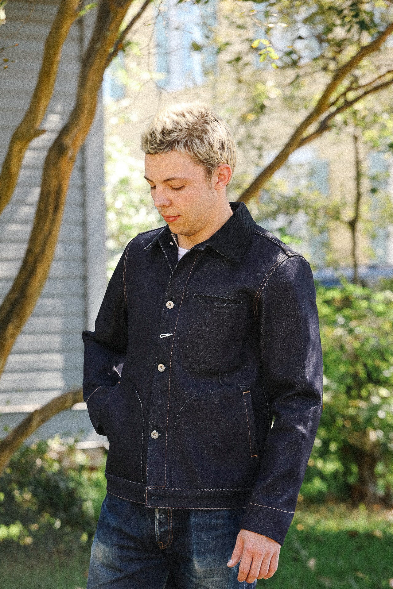 Supply Jacket- 22oz Indigo Slub