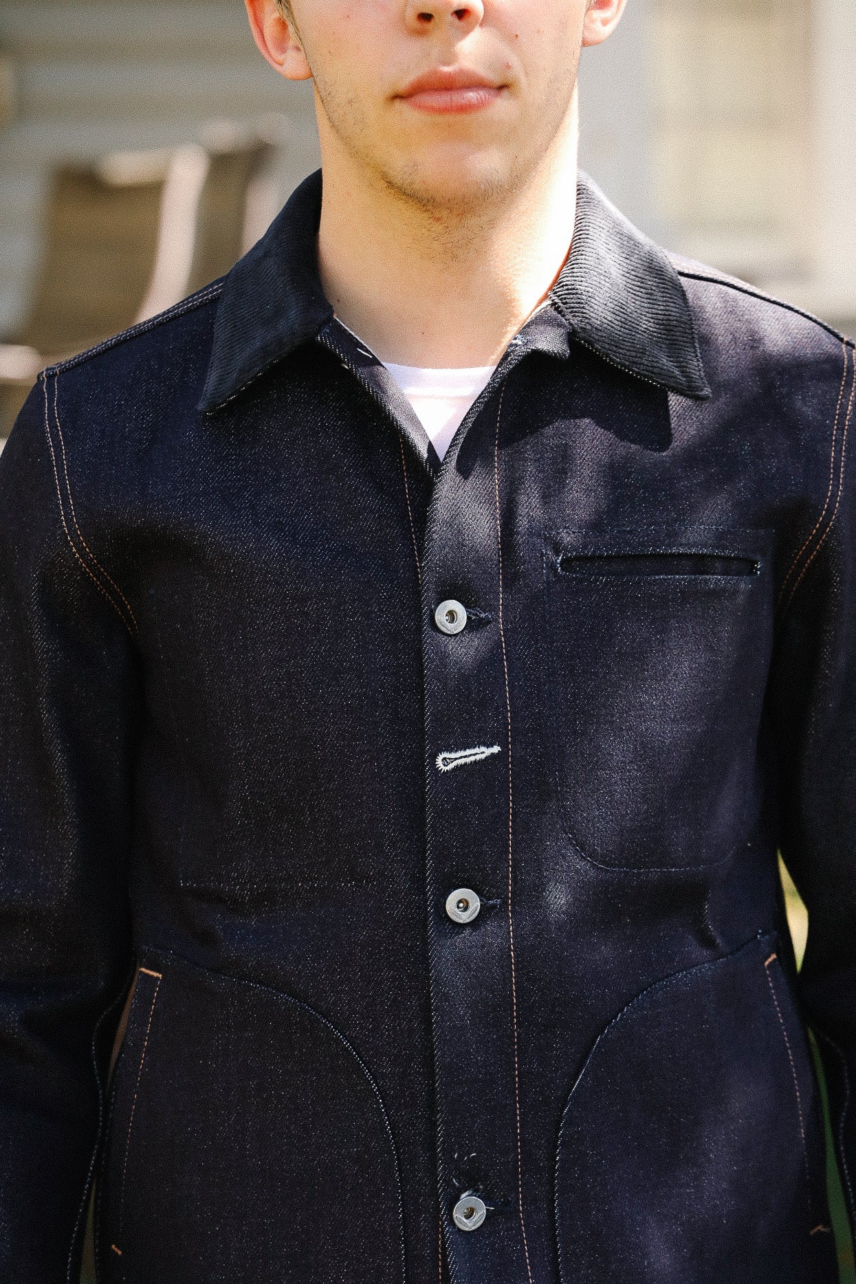 Supply Jacket- 22oz Indigo Slub