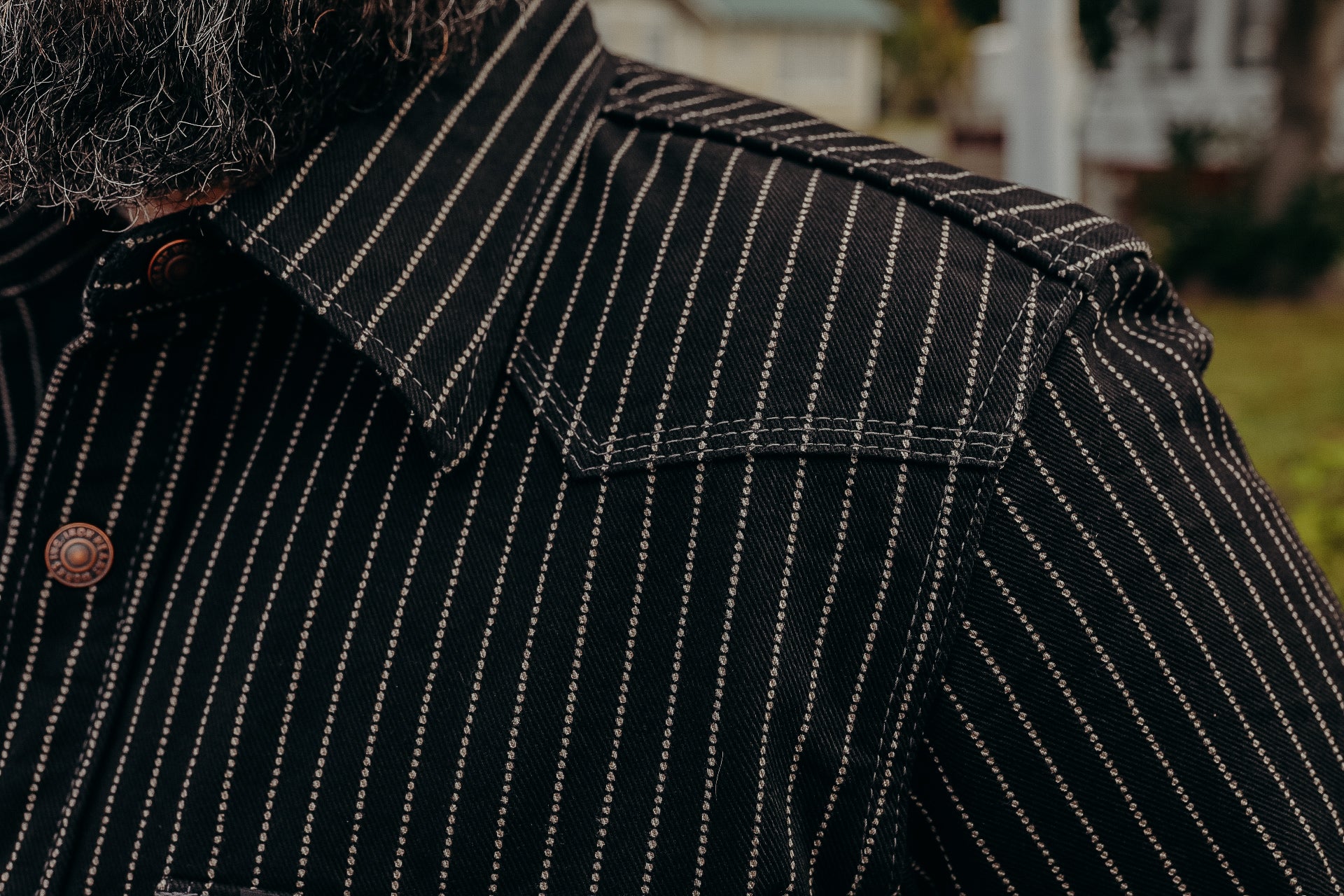 12oz Wabash CPO Shirt - Black IHSH-227-BLK – Iron Shop Provisions