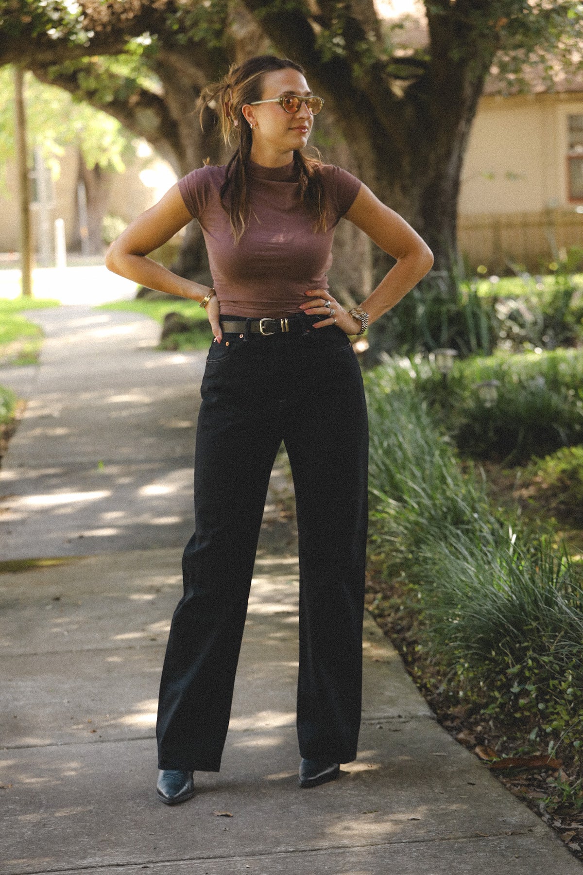 Indigofera Roslyn Women's Jeans- Soot Black