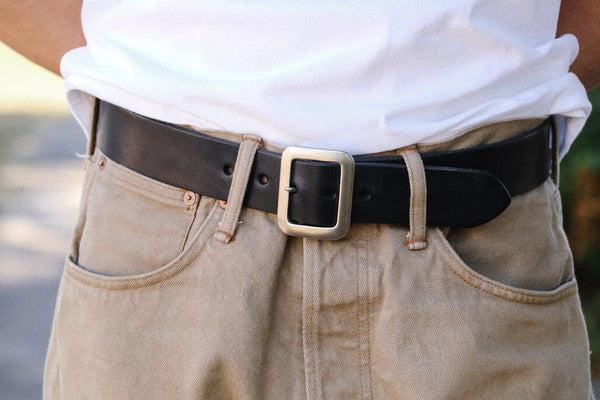 SC02320 Sugarcane Garrison Belt- Black