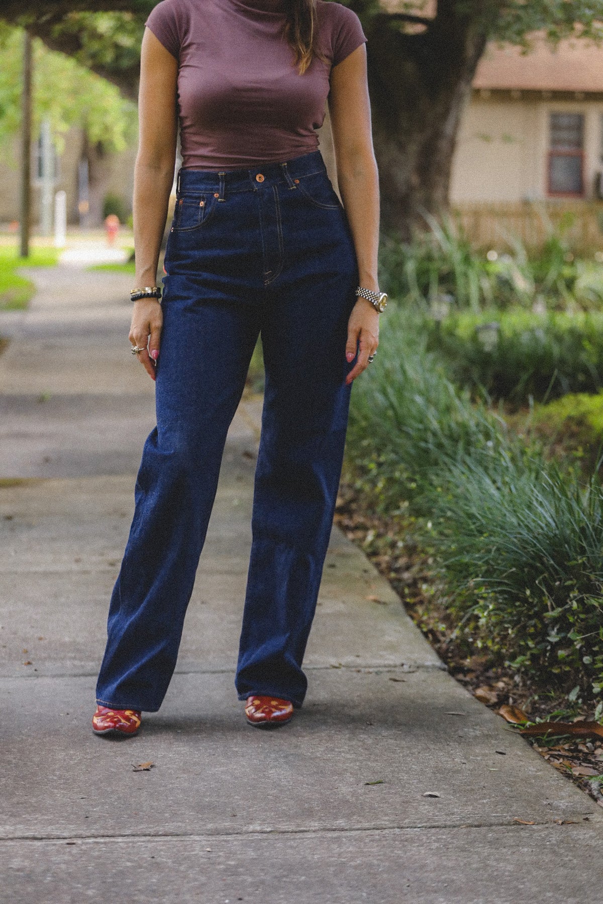 Indigofera Roslyn Women's Jeans- Vintage 70's Denim Rinse