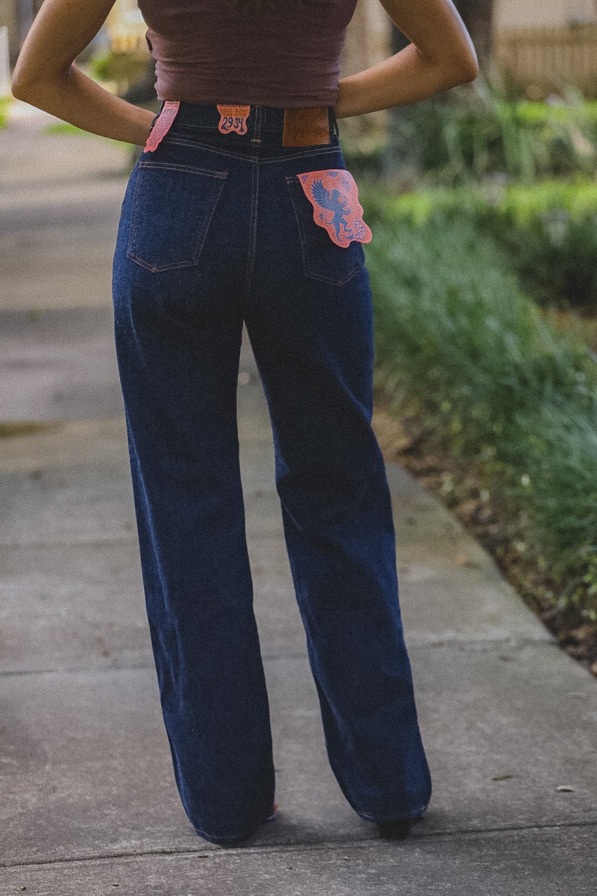 Indigofera Roslyn Women's Jeans- Vintage 70's Denim Rinse