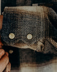 Dollard Shirt- Flannel Check, Ecru / Beige / Grey