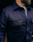 Field Shirt- Indigo Whipcord