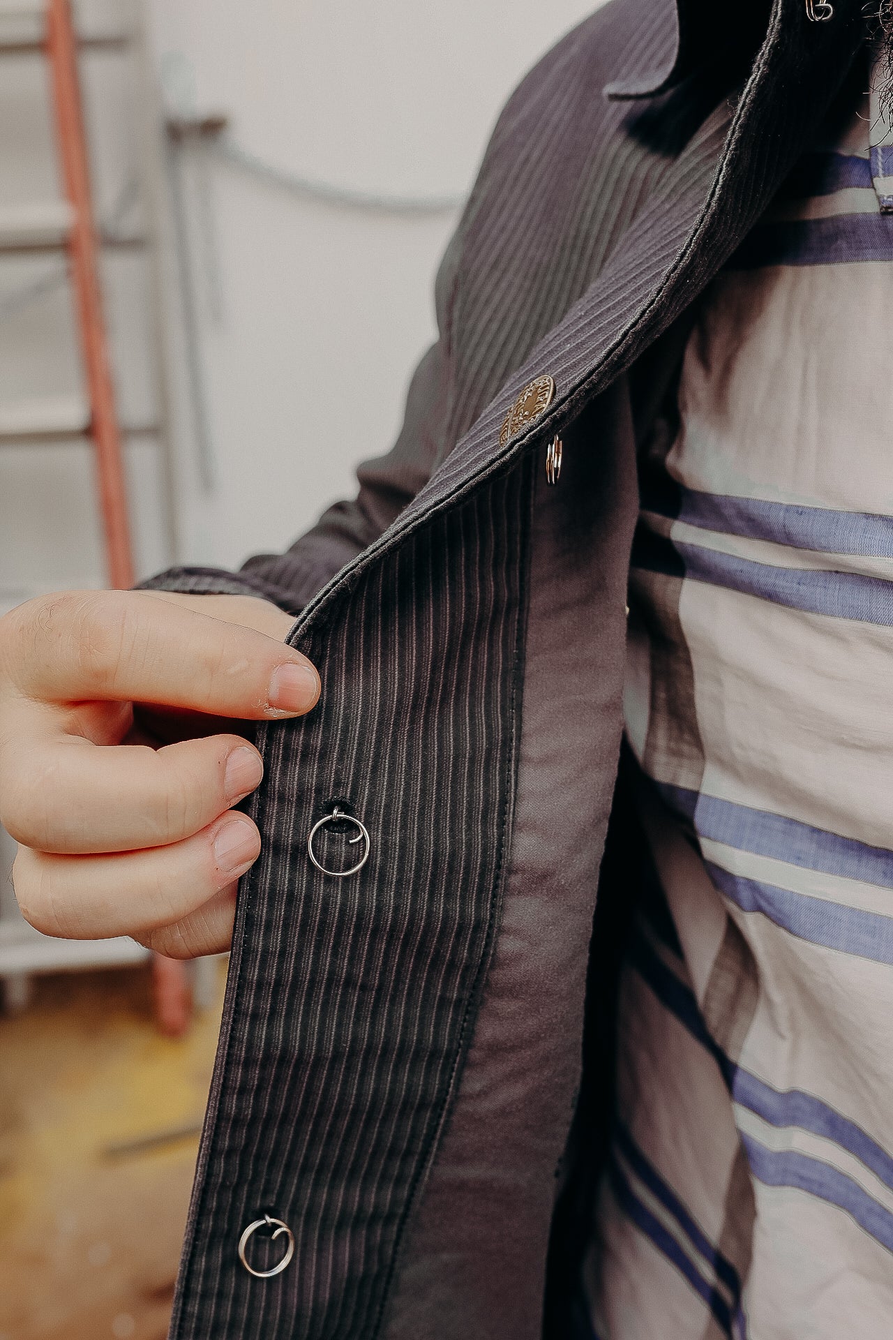 Fiction Romance Work Coat- 9.5oz Printed Moleskin (SC15645)