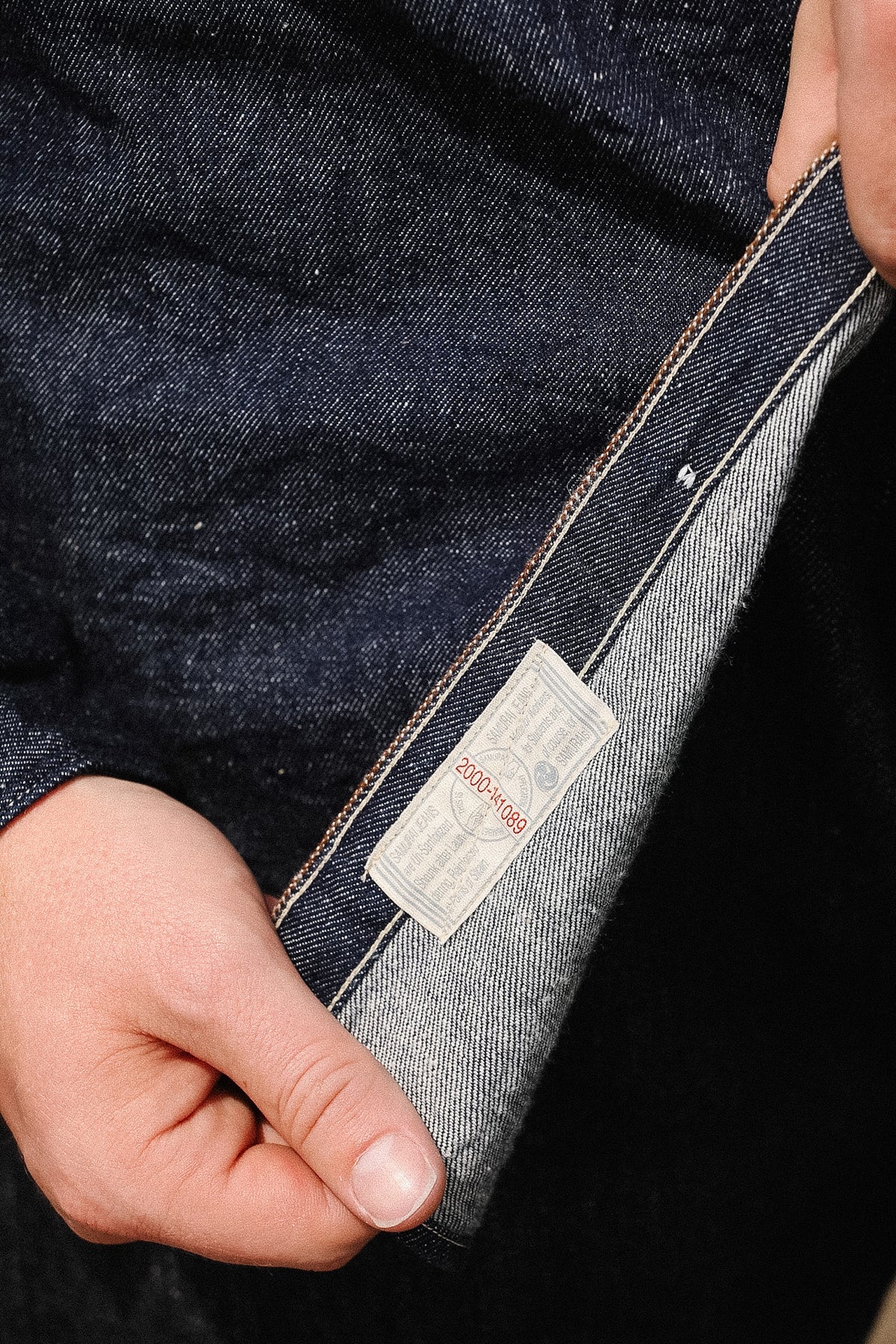 SJWS-SC02 Samurai Jeans Cotton Denim Work Shirt- Indigo