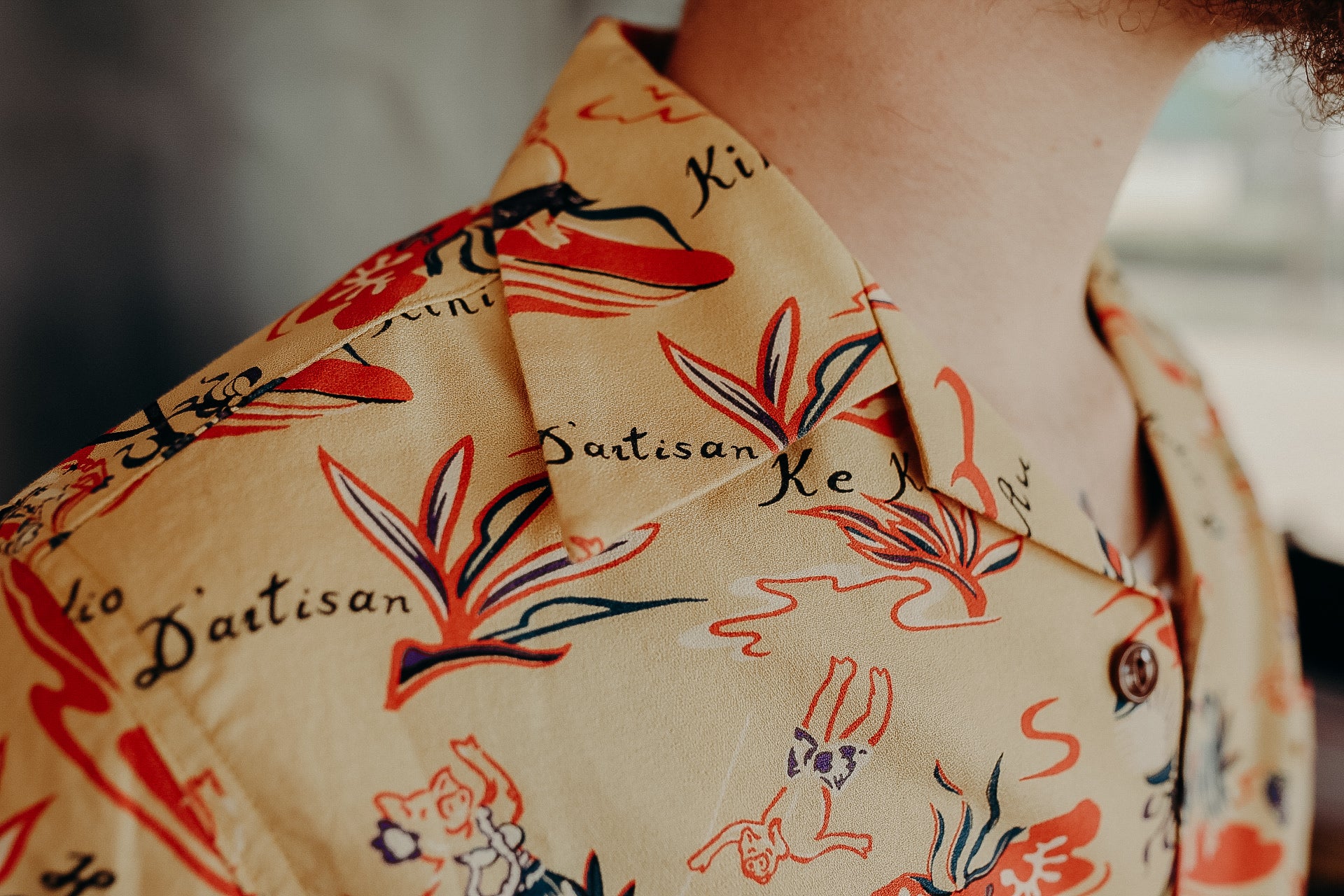 1950s Original Aloha Shirt - tan (5692) – Iron Shop Provisions