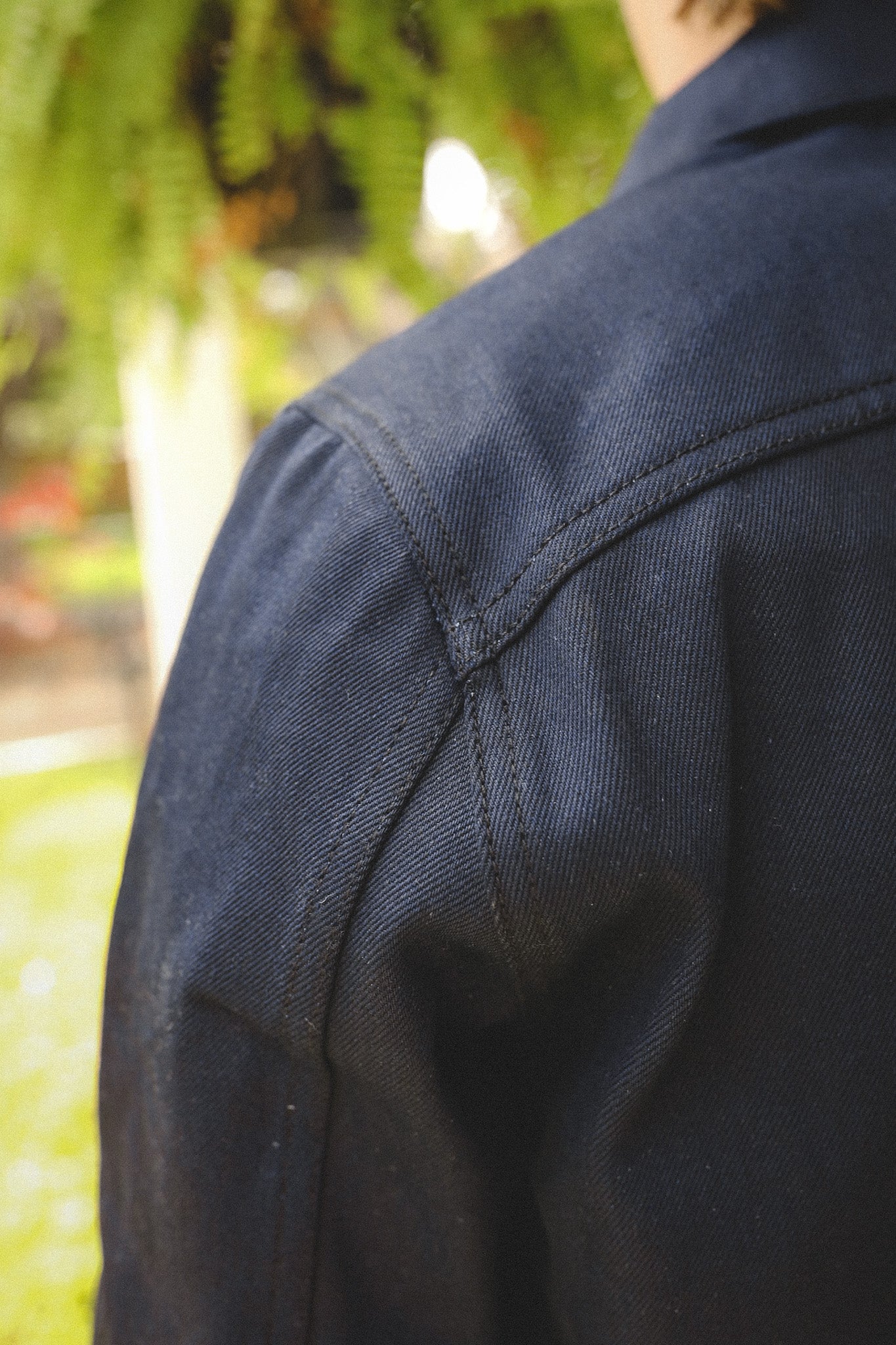 Cruiser Jacket- 13.5oz Ind x Blk – Iron Shop Provisions
