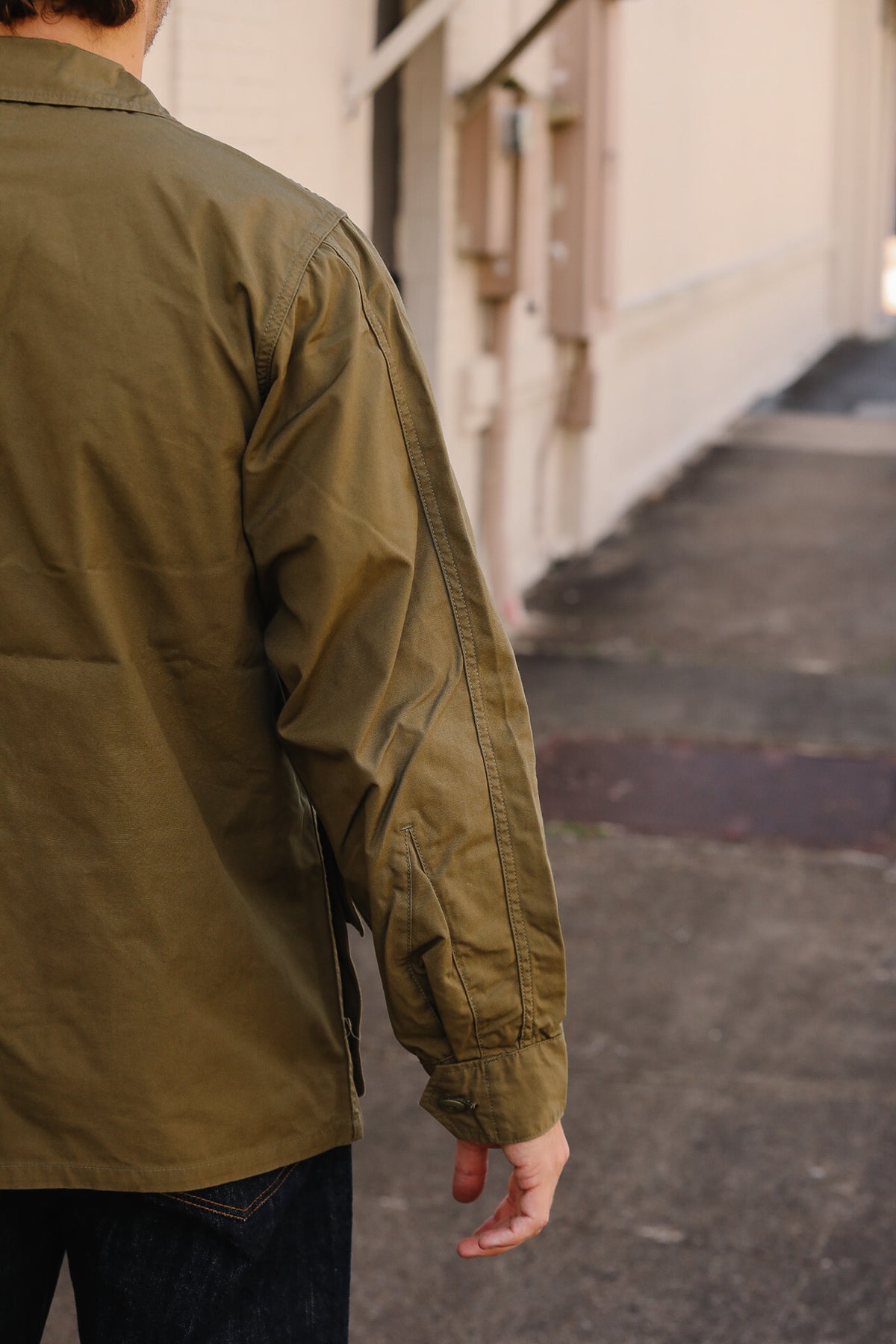 F2452 FOB Factory Jungle Fatigue Jacket- Olive