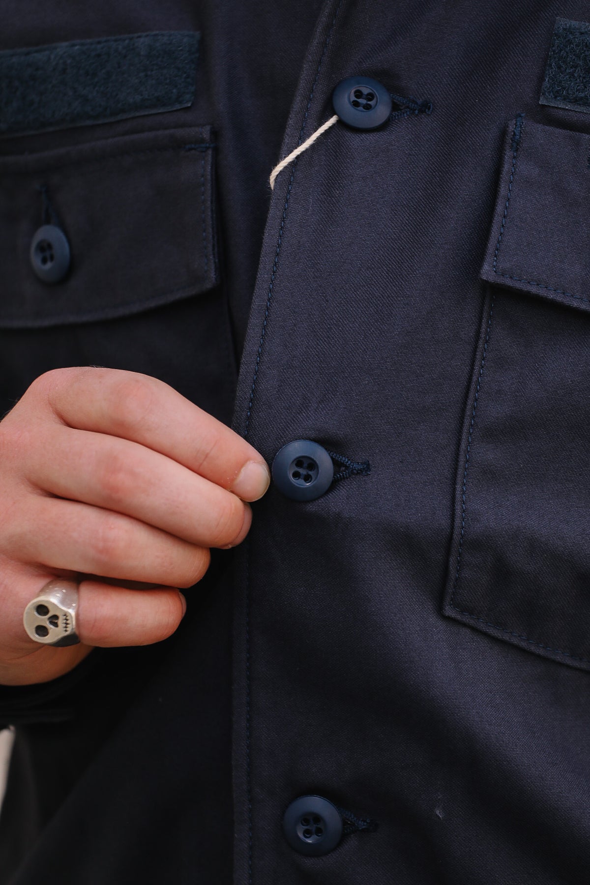 F2469 FOB Factory Utility Uniform Shirt-Navy