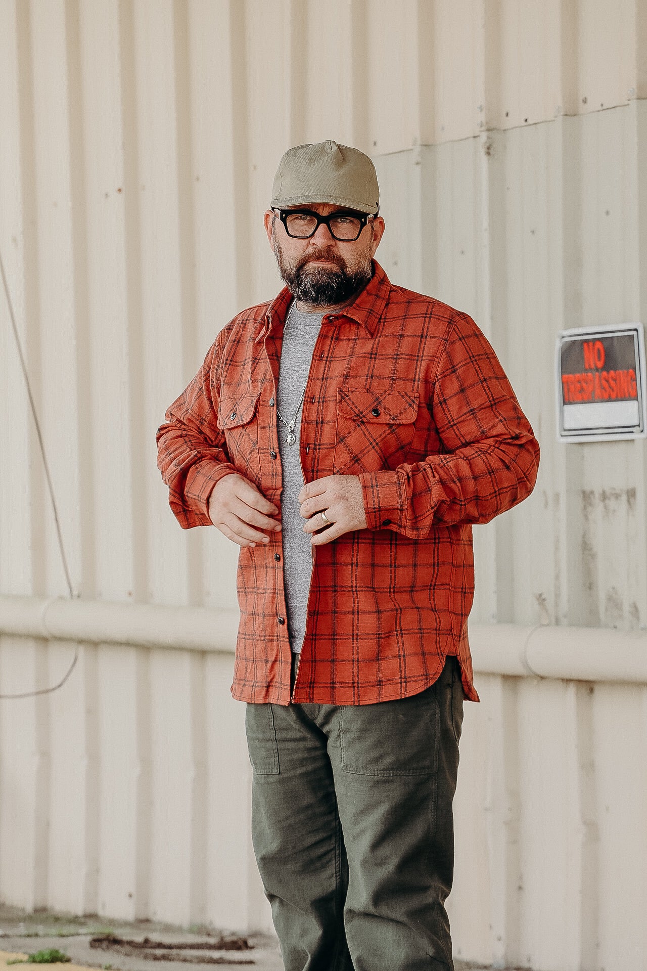 Field Shirt Rust Plaid