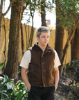 12oz Duck N1 Deck Vest - Brown IHV-51-BRN