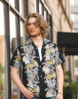 Tornado Pig Aloha Shirt- Black (5721)