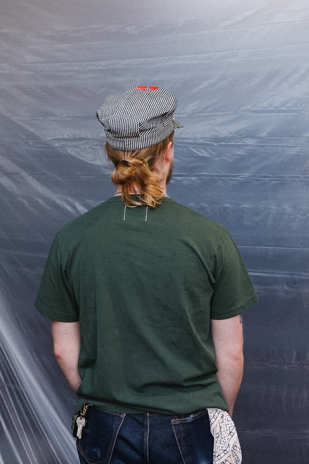 Dehen 1920 Heavy Duty Single Pocket Tee-Spruce