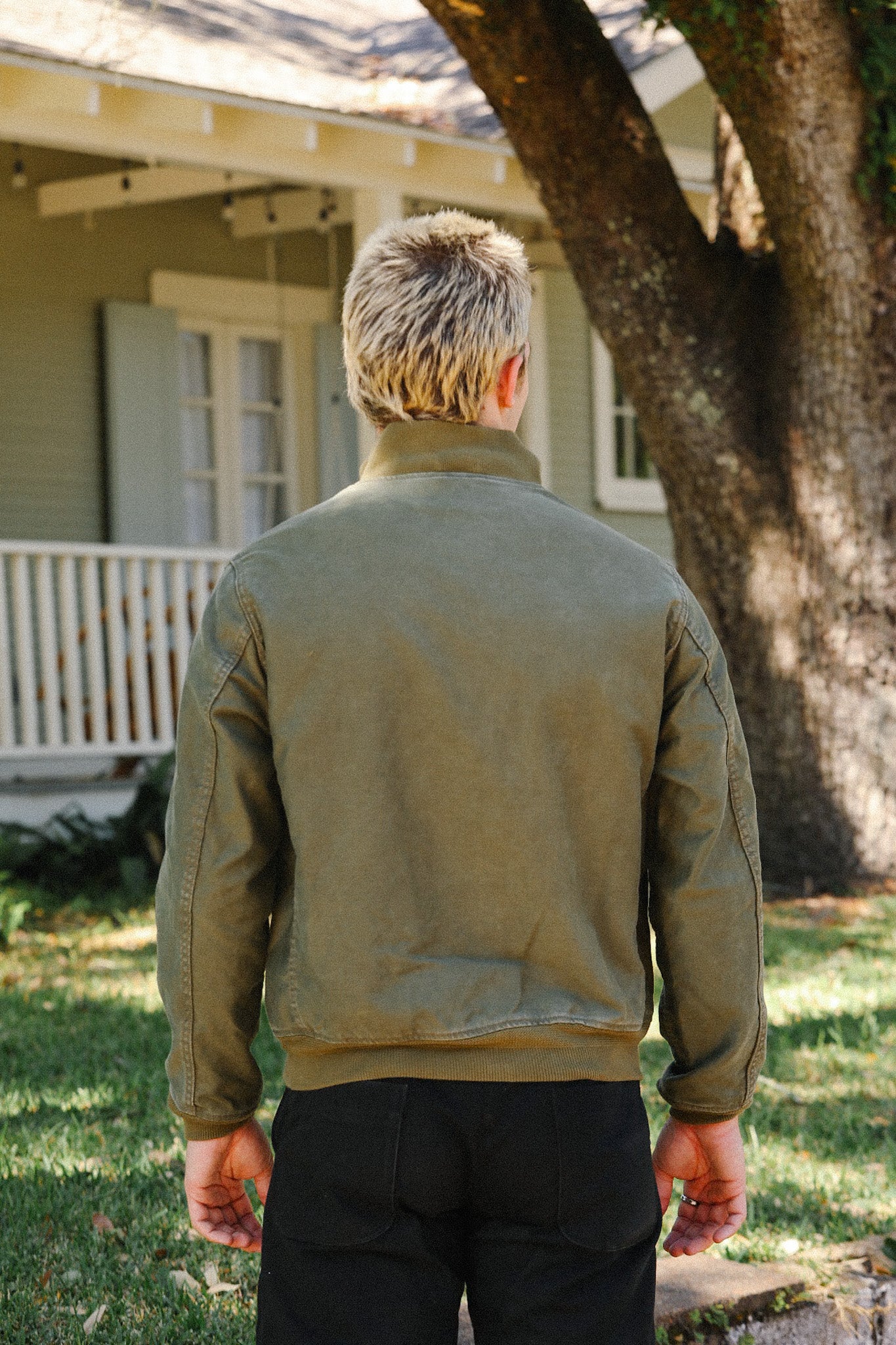 12oz Whipcord Tanker Jacket - Olive Drab Green IHM-47-ODG – Iron