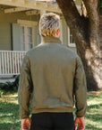 12oz Whipcord Tanker Jacket - Olive Drab Green IHM-47-ODG