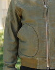 12oz Whipcord Tanker Jacket - Olive Drab Green IHM-47-ODG