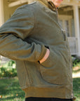 12oz Whipcord Tanker Jacket - Olive Drab Green IHM-47-ODG