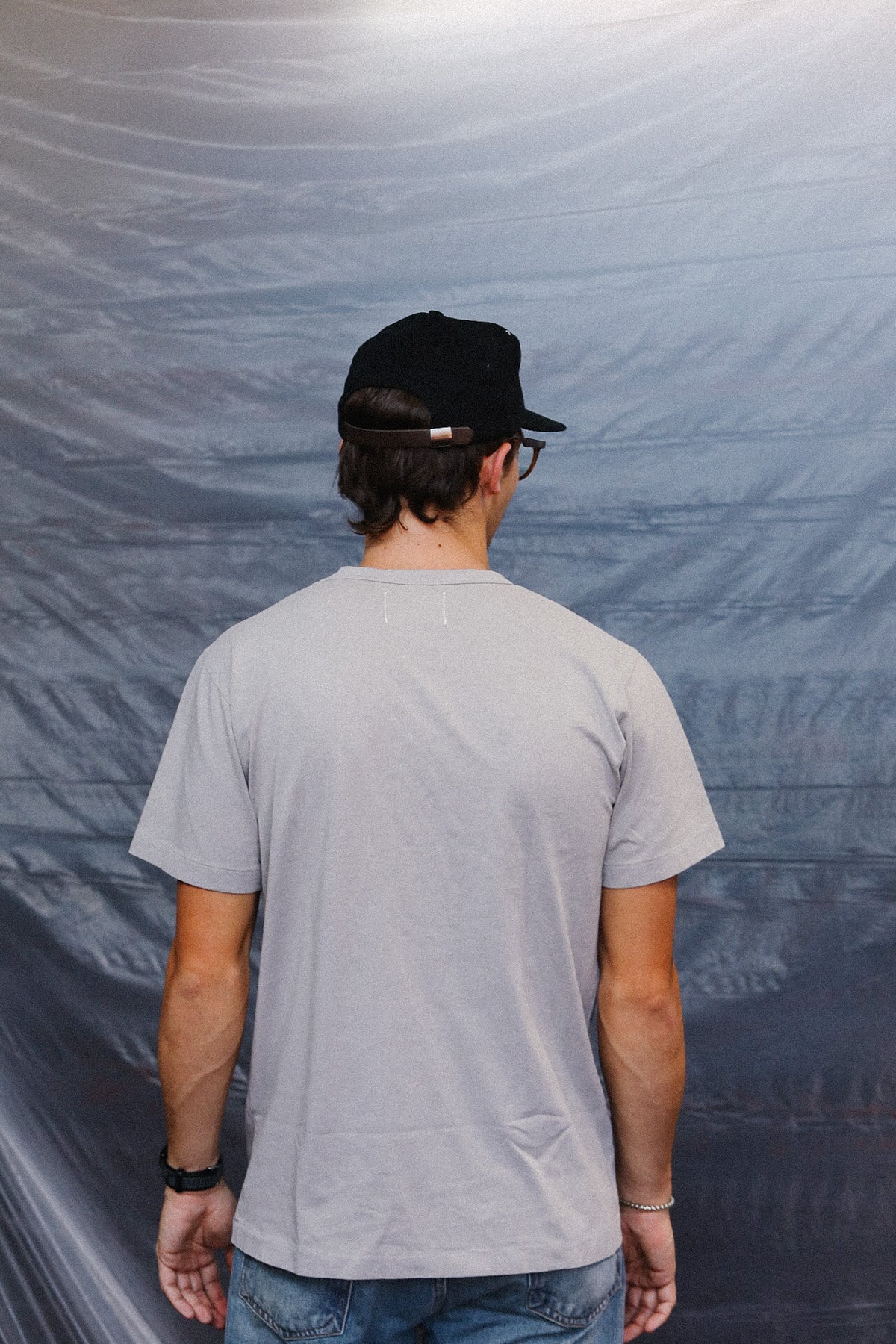 Dehen 1920 Heavy Duty Single Pocket Tee-Ascot Grey