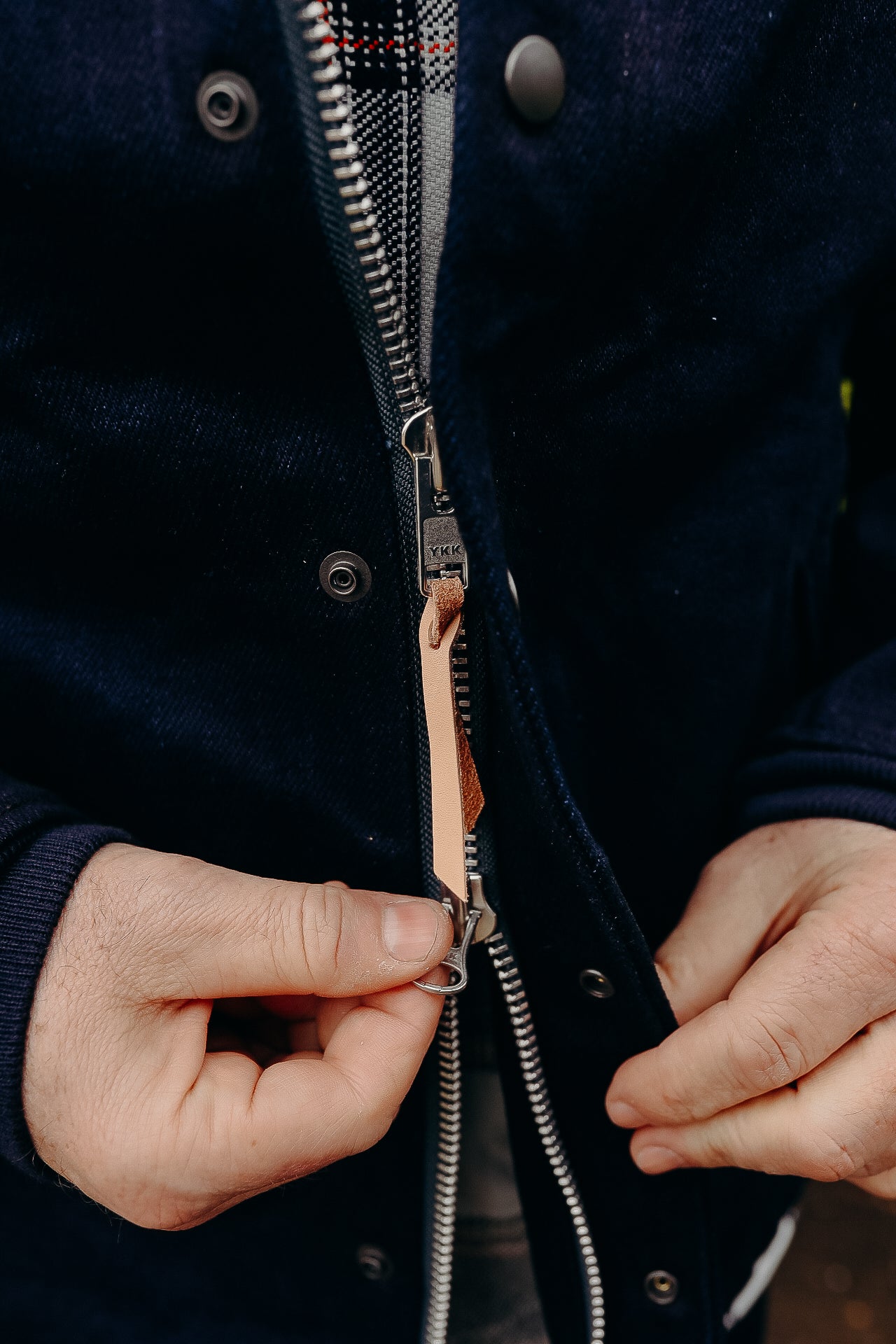 21oz Serge Windbreaker - Indigo IHJ-142-IND
