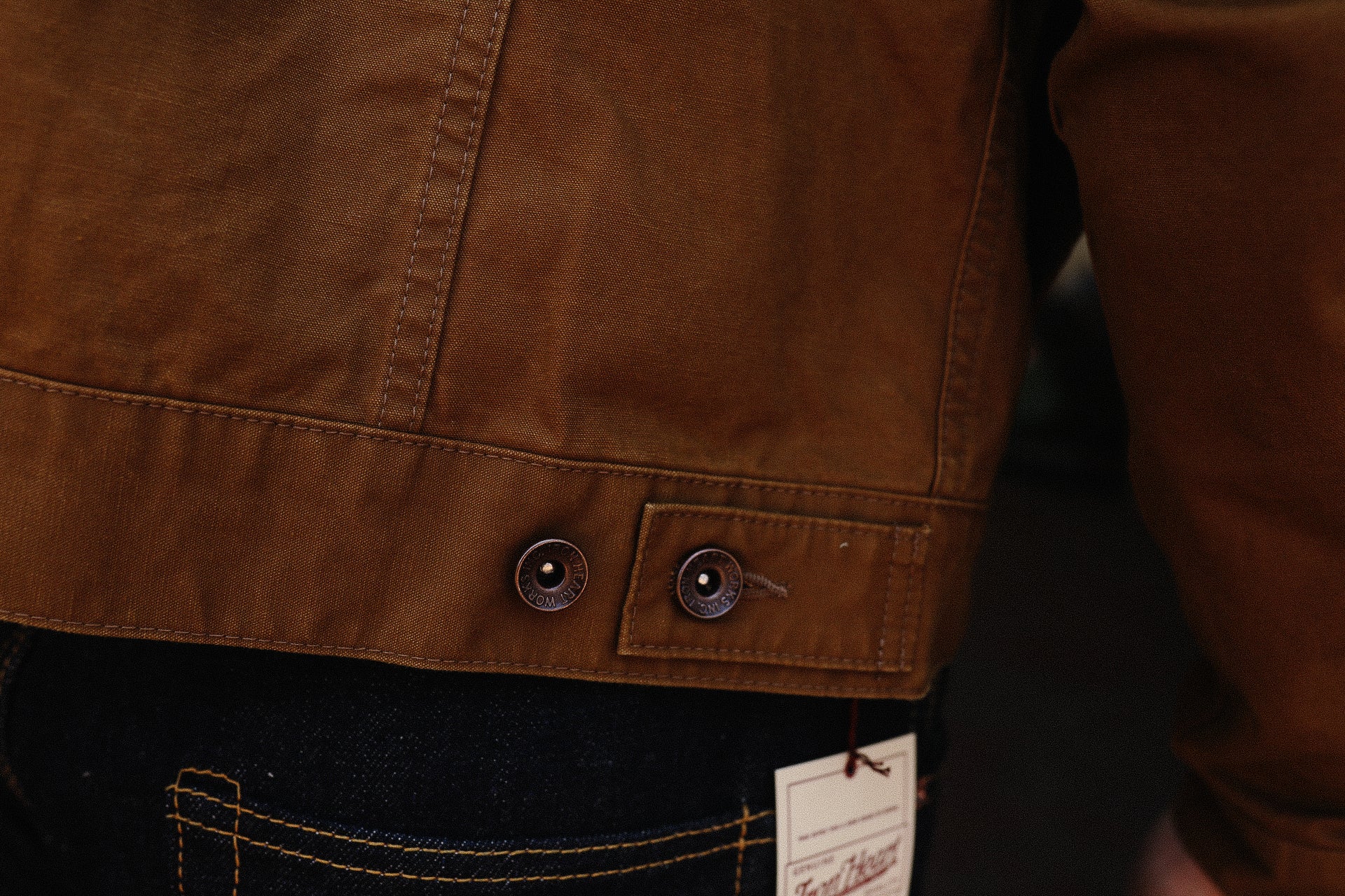 9oz Canvas Type III Jacket - Brown IHJ-147-BRN