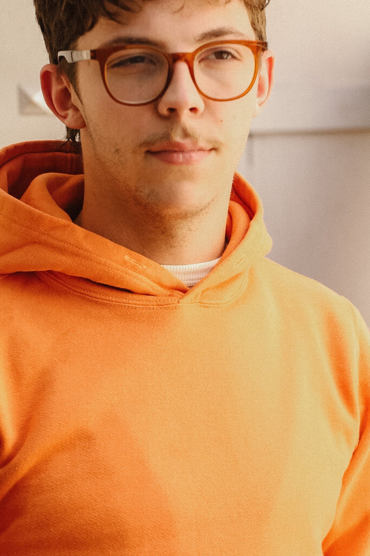 BR68914 Buzz Rickson Set-In Parka- Orange