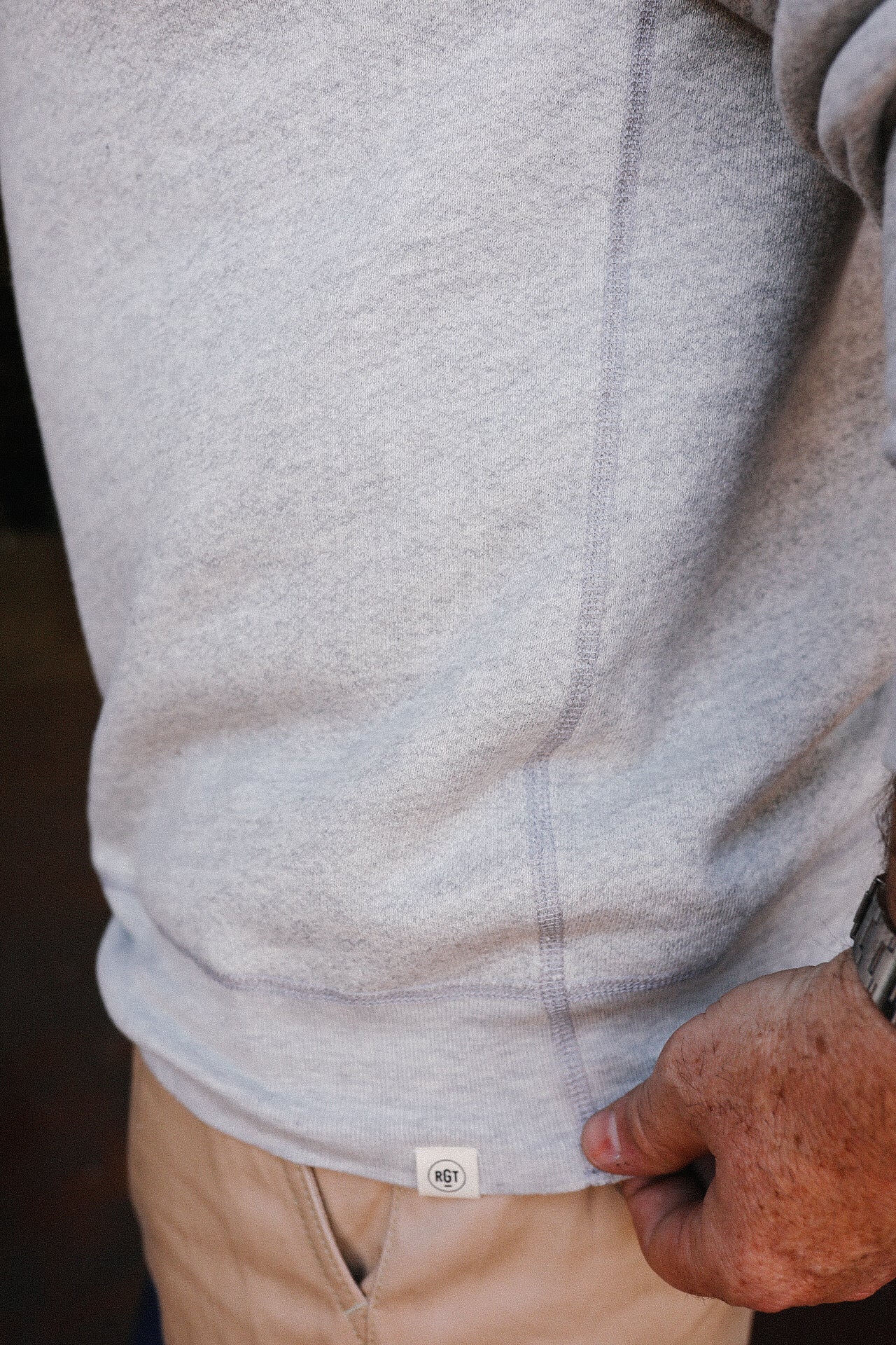Crewneck Sweatshirt- Heather Gray