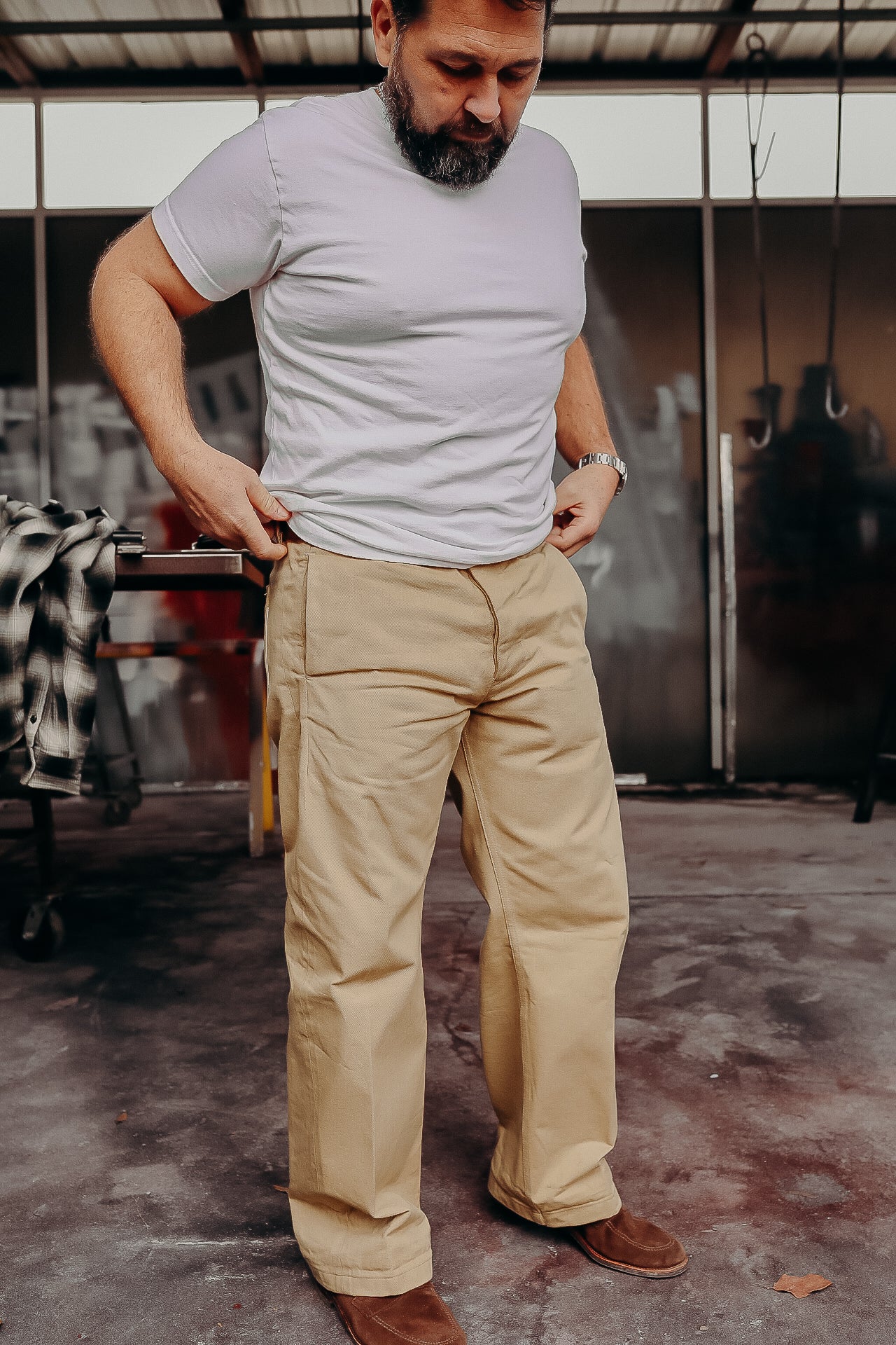 ANM Naval Chino- Khaki – Iron Shop Provisions