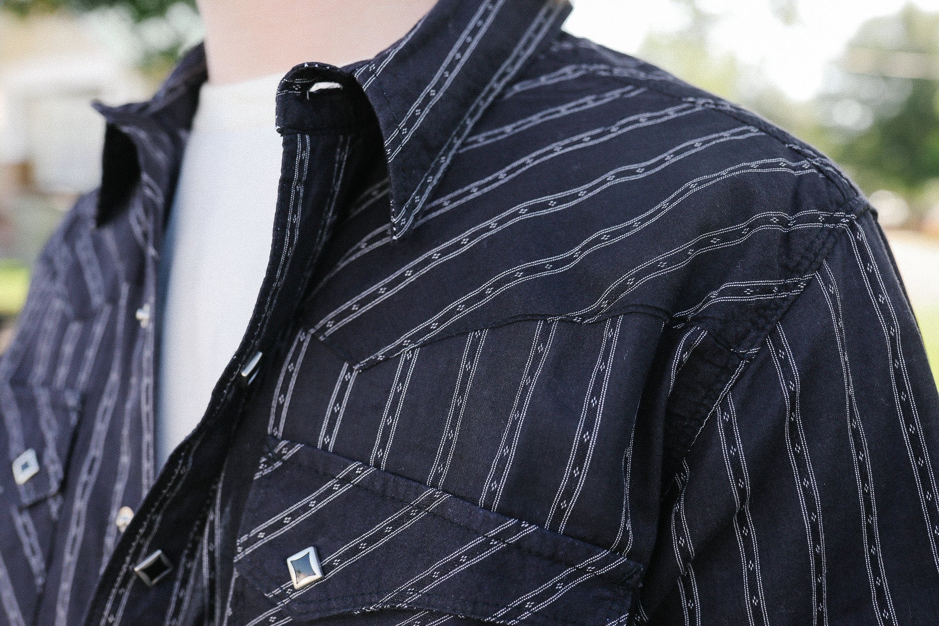 Calico Short Sleeve- Black Stripe
