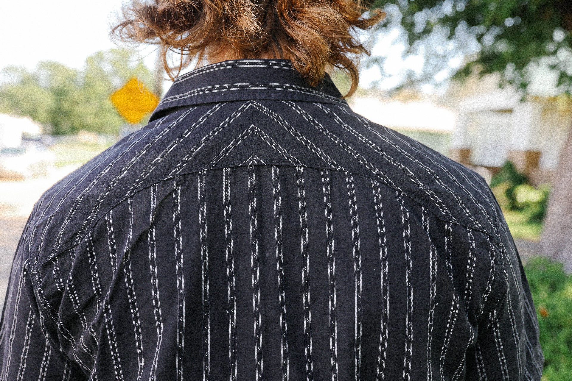 Calico Short Sleeve- Black Stripe