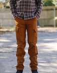17oz Duck Cargo Pants - Brown IH-734-BRN