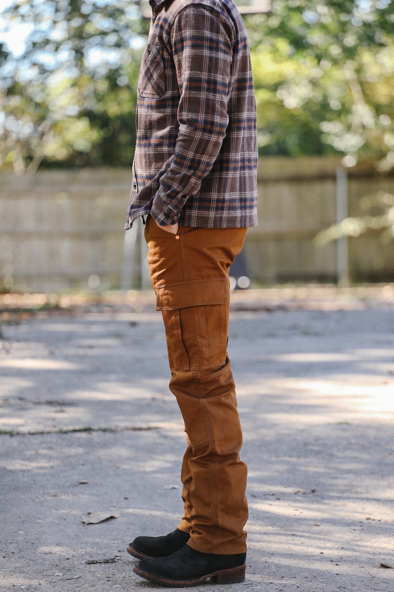 17oz Duck Cargo Pants - Brown IH-743-BRN – Iron Shop Provisions