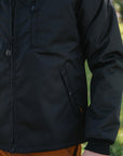 Cordura® Fleece Lined Windbreaker - Black IHJ-152-BLK