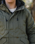 8oz Sateen/Primaloft® Winter Parka Jacket - Olive IHJ-154-OLV