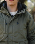 8oz Sateen/Primaloft® Winter Parka Jacket - Olive IHJ-154-OLV