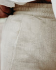 Easy Pant - Alabaster Cotton/Linen