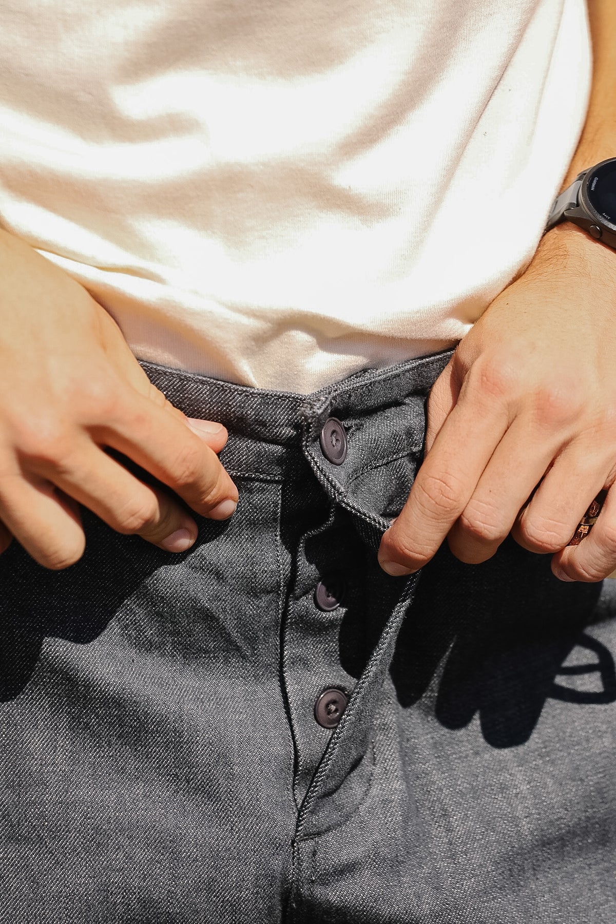 3sixteen Harvest Pant- Grey Denim
