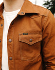 17oz Cotton Duck CPO Shirt - Brown IHSH-422-BRN