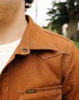 17oz Cotton Duck CPO Shirt - Brown IHSH-422-BRN