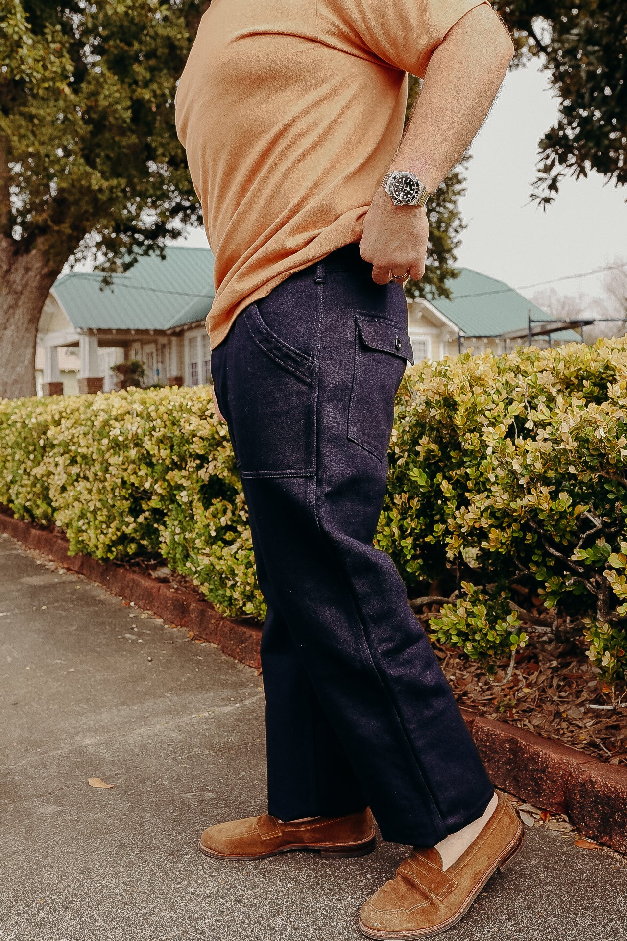 Indigo Baker Pants B402-I – Iron Shop Provisions Indigo Baker Pants B402-I – Iron Shop Provisions