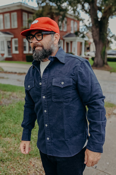 Scout Moleskin Navy – Iron Shop Provisions