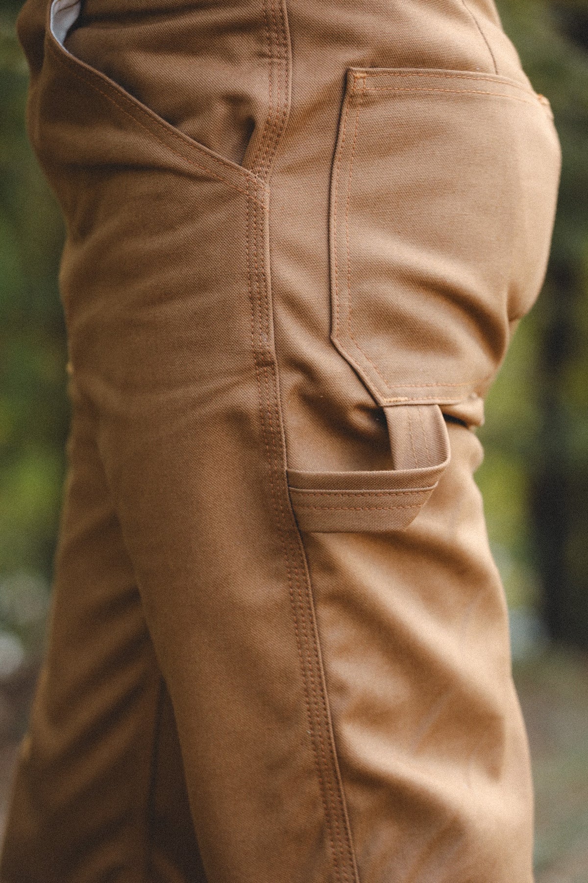 ANM 12.5oz Duck Canvas Painter Pant- Duck Brown