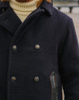 Larson Peacoat- Midnight Navy