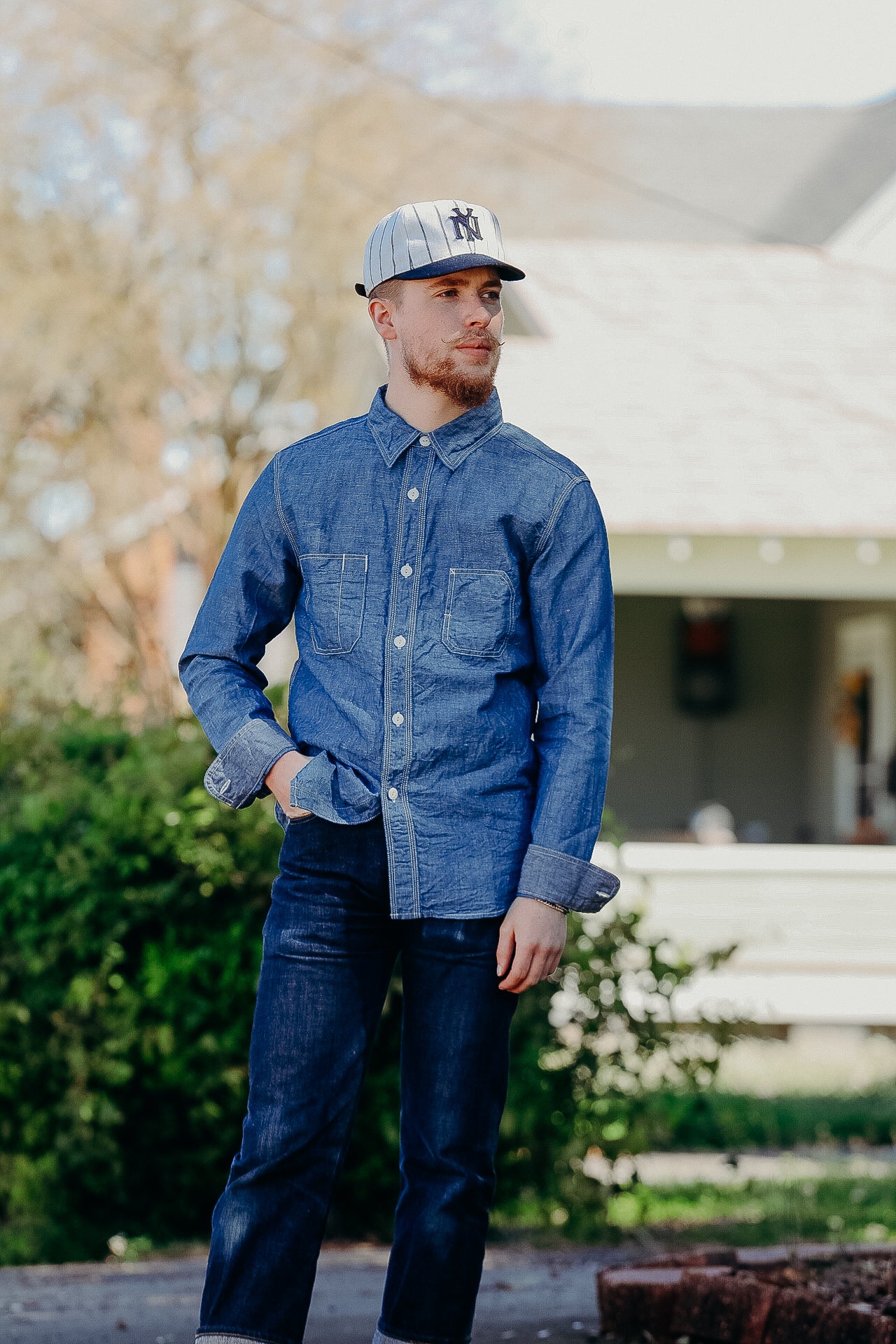 CHAMBRAY WORK SHIRT